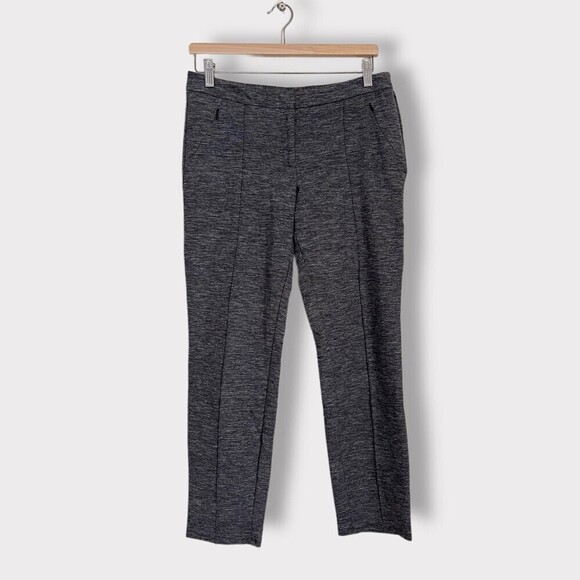 Anthropologie Pants - Anthropologie Grey Stretchy Cartonnier Dress Pants Cropped Size 8